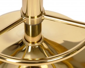 Табурет барный DOBRIN BRUNO GOLD, пудрово-розовый велюр (MJ9-32) в Губахе - gubaha.ok-mebel.com | фото 3