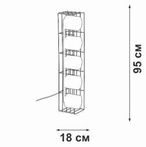 Торшер Vitaluce V3019 V3019-1/5P в Губахе - gubaha.ok-mebel.com | фото 4