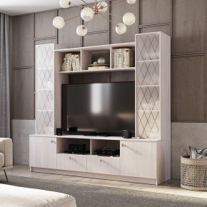 Центральная секция Зарина ЦС-01 (ясень белый) в Губахе - gubaha.ok-mebel.com | фото