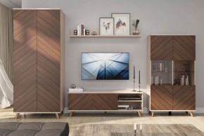 Тумба под ТВ Хармони 468.04 в Губахе - gubaha.ok-mebel.com | фото 3