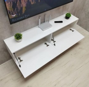 Тумба подвесная под ТВ LINES MTV1-MA 750 Белый глянец (Белый-M 10.1.1) в Губахе - gubaha.ok-mebel.com | фото 11