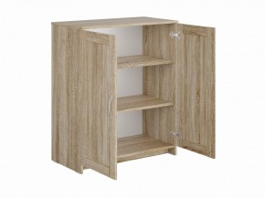 Тумба СИРИУС двухдверная, цвет Дуб Сонома в Губахе - gubaha.ok-mebel.com | фото 2