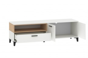 Тумба ТВА НМ 013.44 "Bergen" (Белый/Дуб бунратти) в Губахе - gubaha.ok-mebel.com | фото 2