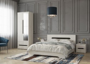 Тумбочка Вега (Крафт белый - Венге) в Губахе - gubaha.ok-mebel.com | фото 2