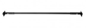 Турник раздвижной 1450-1700 цв. черный FLEXTER PROFI в Губахе - gubaha.ok-mebel.com | фото