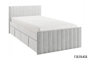 ТВИКС Кровать с ящиками 900 (галька) в Губахе - gubaha.ok-mebel.com | фото