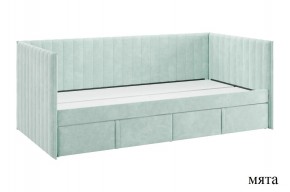 ТВИКС Кровать (софа) с ящиками 900 (мята) в Губахе - gubaha.ok-mebel.com | фото
