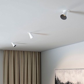 Встраиваемый светильник Elektrostandard Bell 25097/LED 8W 3000K белый в Губахе - gubaha.ok-mebel.com | фото 4