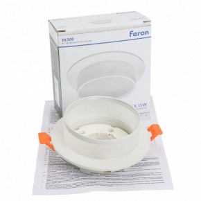 Встраиваемый светильник Feron DL500 51085 в Губахе - gubaha.ok-mebel.com | фото 8