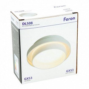 Встраиваемый светильник Feron DL508 51668 в Губахе - gubaha.ok-mebel.com | фото 7