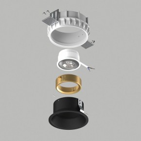 Встраиваемый светильник Lightstar Domino G214607GMOD в Губахе - gubaha.ok-mebel.com | фото