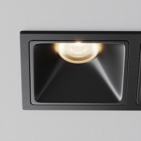 Встраиваемый светильник Maytoni Alfa LED DL043-02-10W3K-SQ-B-1 в Губахе - gubaha.ok-mebel.com | фото 12
