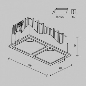 Встраиваемый светильник Maytoni Alfa LED DL043-02-10W4K-SQ-W-1 в Губахе - gubaha.ok-mebel.com | фото 10
