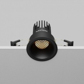 Встраиваемый светильник Maytoni Dip DL115-10W-2.7K-B в Губахе - gubaha.ok-mebel.com | фото 7