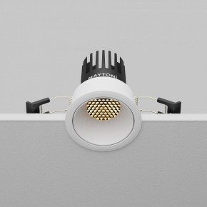 Встраиваемый светильник Maytoni Dip DL115-10W-2.7K-W в Губахе - gubaha.ok-mebel.com | фото 7