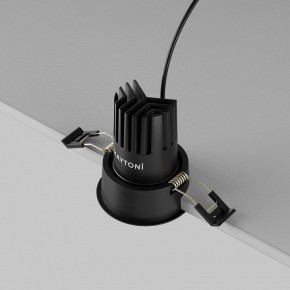 Встраиваемый светильник Maytoni Dip DL115-10W-4K-B в Губахе - gubaha.ok-mebel.com | фото 5