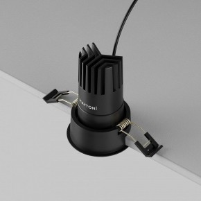 Встраиваемый светильник Maytoni Dip DL116-10W-4K-B в Губахе - gubaha.ok-mebel.com | фото 6