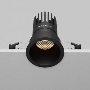 Встраиваемый светильник Maytoni Dip DL118-15W-2.7K-B в Губахе - gubaha.ok-mebel.com | фото 6