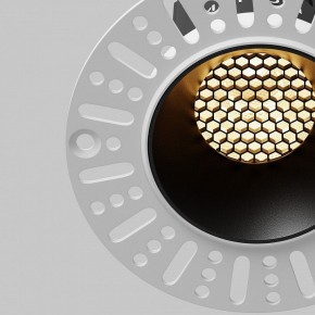 Встраиваемый светильник Maytoni Dip DL119-10W-2.7K-TRS-B в Губахе - gubaha.ok-mebel.com | фото 12