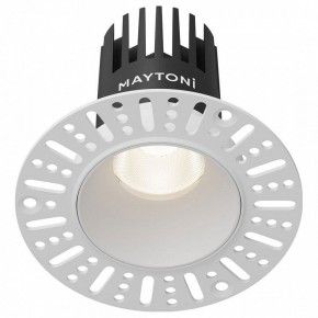 Встраиваемый светильник Maytoni Dip DL119-10W-4K-TRS-W в Губахе - gubaha.ok-mebel.com | фото