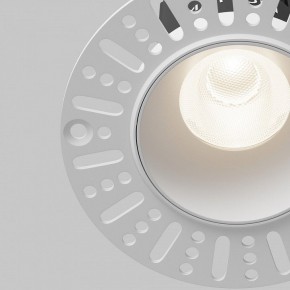 Встраиваемый светильник Maytoni Dip DL119-10W-4K-TRS-W в Губахе - gubaha.ok-mebel.com | фото 10