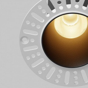 Встраиваемый светильник Maytoni Dip DL120-10W-2.7K-TRS-B в Губахе - gubaha.ok-mebel.com | фото 11