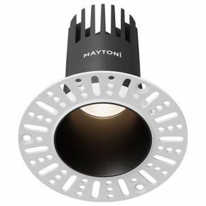 Встраиваемый светильник Maytoni Dip DL120-10W-4K-TRS-B в Губахе - gubaha.ok-mebel.com | фото