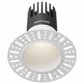 Встраиваемый светильник Maytoni Dip DL120-10W-4K-TRS-W в Губахе - gubaha.ok-mebel.com | фото