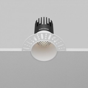 Встраиваемый светильник Maytoni Dip DL120-10W-4K-TRS-W в Губахе - gubaha.ok-mebel.com | фото 7