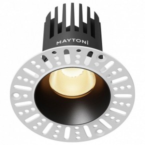 Встраиваемый светильник Maytoni Dip DL121-15W-2.7K-TRS-B в Губахе - gubaha.ok-mebel.com | фото