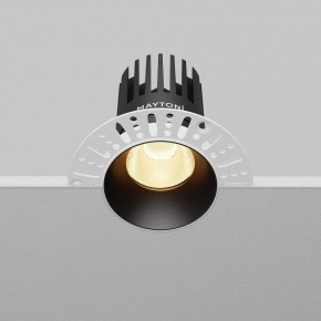 Встраиваемый светильник Maytoni Dip DL121-15W-2.7K-TRS-B в Губахе - gubaha.ok-mebel.com | фото 5