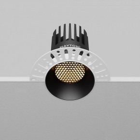 Встраиваемый светильник Maytoni Dip DL121-15W-2.7K-TRS-B в Губахе - gubaha.ok-mebel.com | фото 7