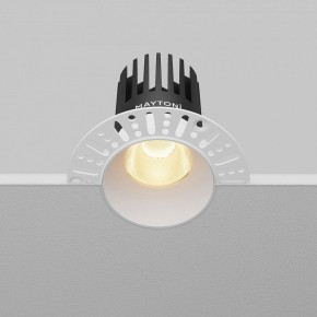 Встраиваемый светильник Maytoni Dip DL121-15W-2.7K-TRS-W в Губахе - gubaha.ok-mebel.com | фото 5