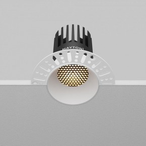 Встраиваемый светильник Maytoni Dip DL121-15W-2.7K-TRS-W в Губахе - gubaha.ok-mebel.com | фото 7