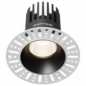 Встраиваемый светильник Maytoni Dip DL121-15W-4K-TRS-B в Губахе - gubaha.ok-mebel.com | фото