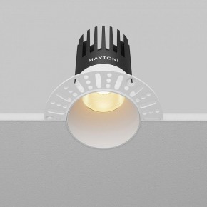 Встраиваемый светильник Maytoni Dip DL122-15W-2.7K-TRS-W в Губахе - gubaha.ok-mebel.com | фото 5