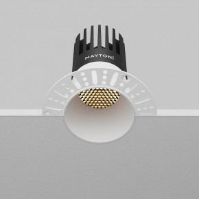Встраиваемый светильник Maytoni Dip DL122-15W-2.7K-TRS-W в Губахе - gubaha.ok-mebel.com | фото 7