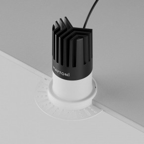 Встраиваемый светильник Maytoni Dip DL122-15W-4K-TRS-W в Губахе - gubaha.ok-mebel.com | фото 6