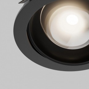 Встраиваемый светильник Maytoni Lens DL105-12W4K-B в Губахе - gubaha.ok-mebel.com | фото 8