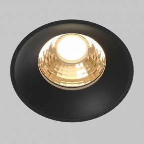 Встраиваемый светильник Maytoni Round DL058-12W2.7K-TRS-B в Губахе - gubaha.ok-mebel.com | фото 2