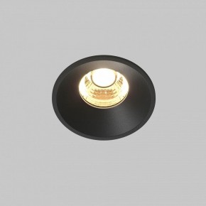 Встраиваемый светильник Maytoni Round DL058-7W2.7K-B в Губахе - gubaha.ok-mebel.com | фото 3