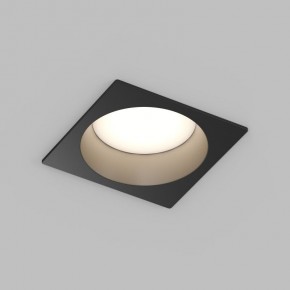 Встраиваемый влагозащищенный светильник DEEP, IP65, 15 Вт, GU5.3, LED, черный, пластик в Губахе - gubaha.ok-mebel.com | фото