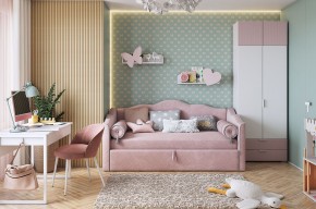 ЗЕФИР Комплект детской мебели (модульный) пудра розовая в Губахе - gubaha.ok-mebel.com | фото