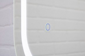 Зеркало Elis 100 white с подсветкой Sansa (SEe1045Z) в Губахе - gubaha.ok-mebel.com | фото 4