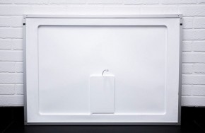 Зеркало Galaxy 120 alum с подсветкой Sansa (SG1010Z) в Губахе - gubaha.ok-mebel.com | фото 4