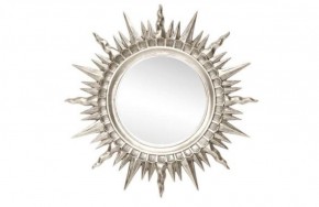 Зеркало круглое серебро (1810(1) в Губахе - gubaha.ok-mebel.com | фото