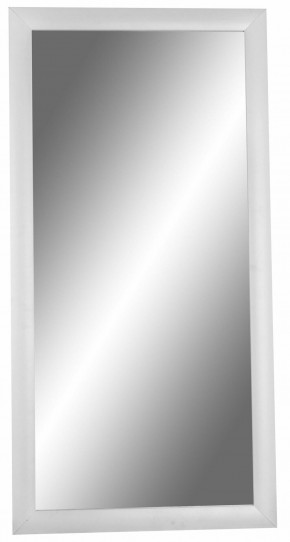 Зеркало МДФ профиль 1200х600 Белый Домино (DM9016Z) в Губахе - gubaha.ok-mebel.com | фото 1