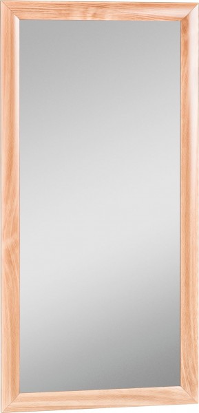 Зеркало МДФ профиль 1200х600 Бук Домино (DM9002Z) в Губахе - gubaha.ok-mebel.com | фото 1