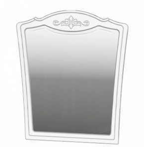 ЛОТОС Зеркало навесное белый лак в Губахе - gubaha.ok-mebel.com | фото