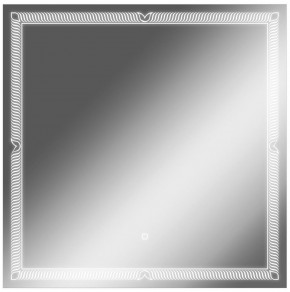 Зеркало Паликир 700х700 с подсветкой Домино (GL7051Z) в Губахе - gubaha.ok-mebel.com | фото
